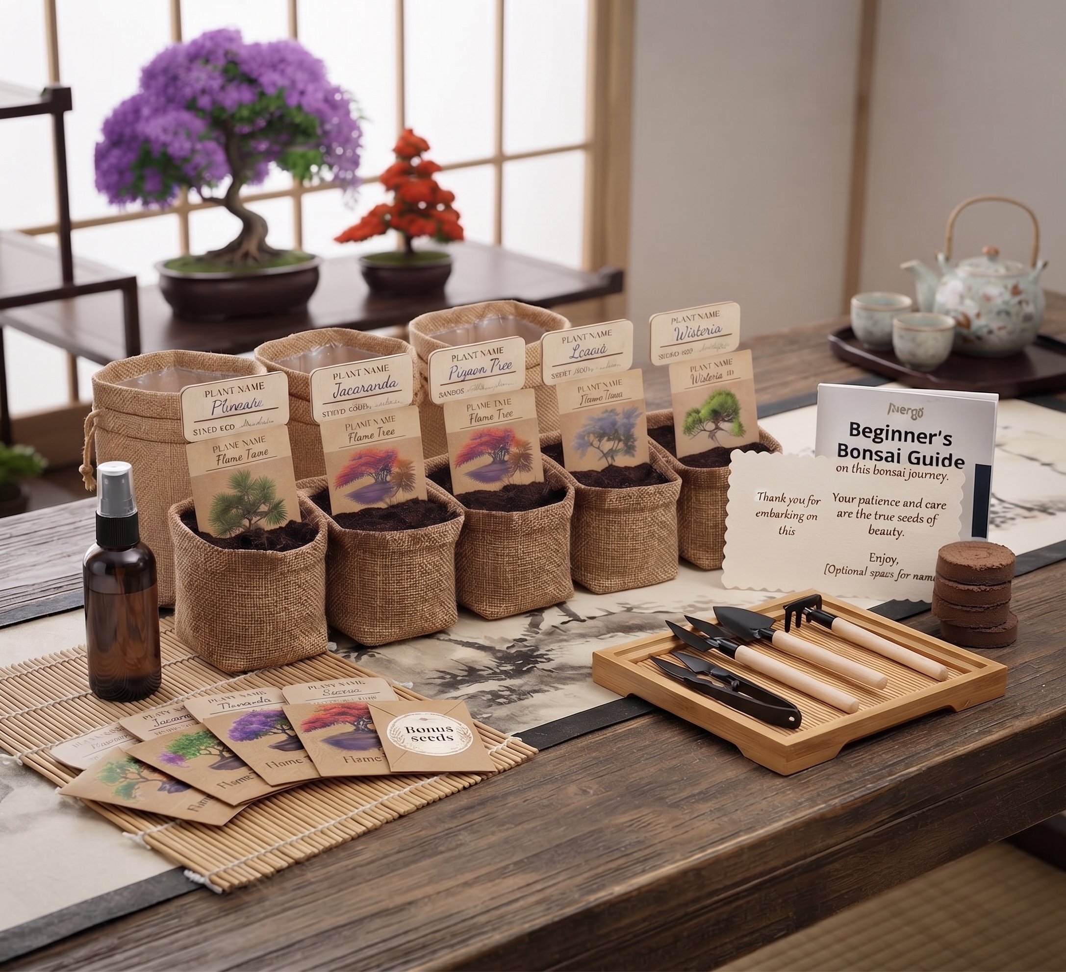 Bonsai Starter Kit Favors
